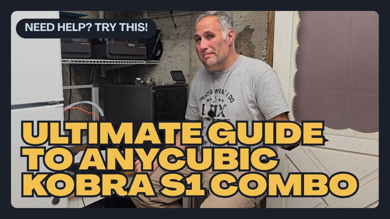 Kobra S1 Combo: Ultimate Guide to the Kobra S1!!!