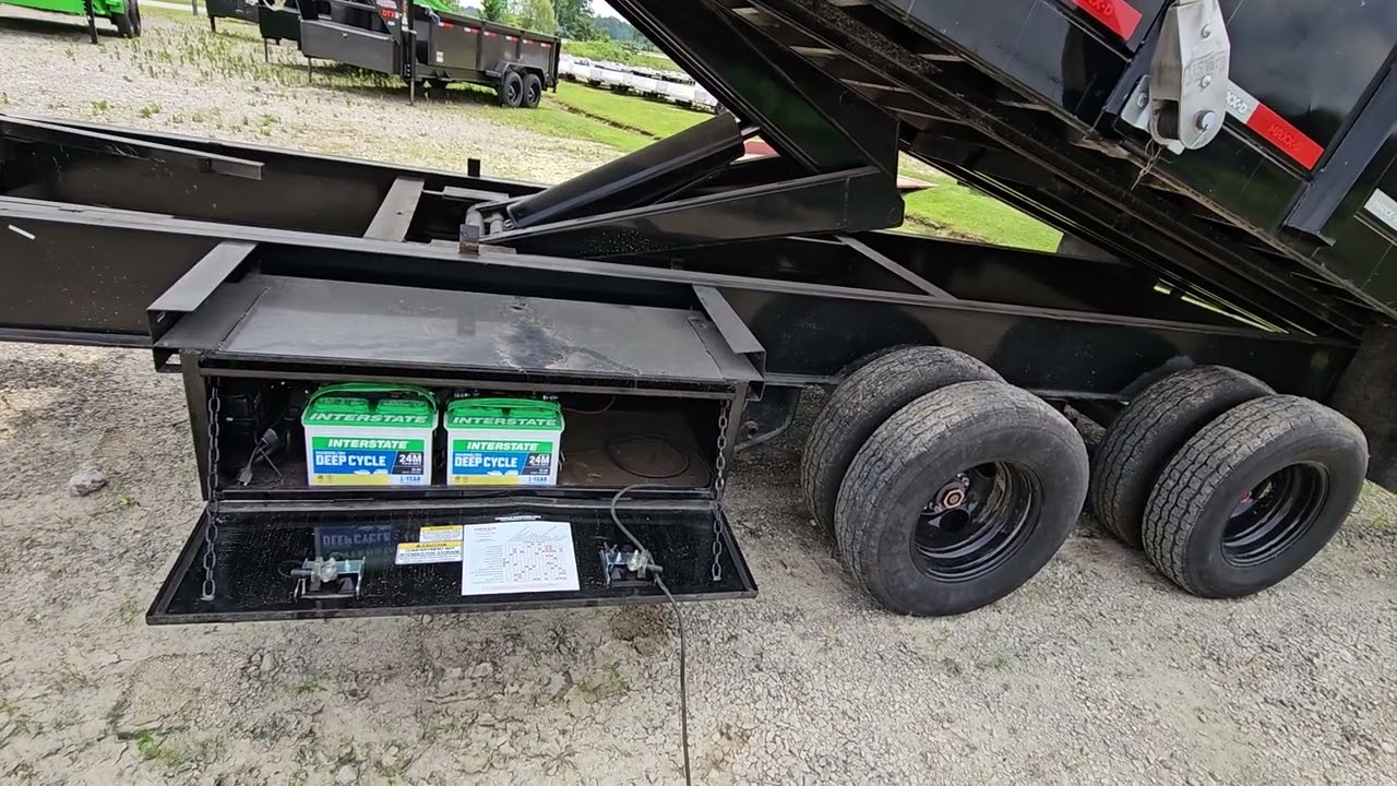 2024 20' Maxey Trailers Dump Trailer | Sexton Auctioneers June 2025 Online Equipment Auction