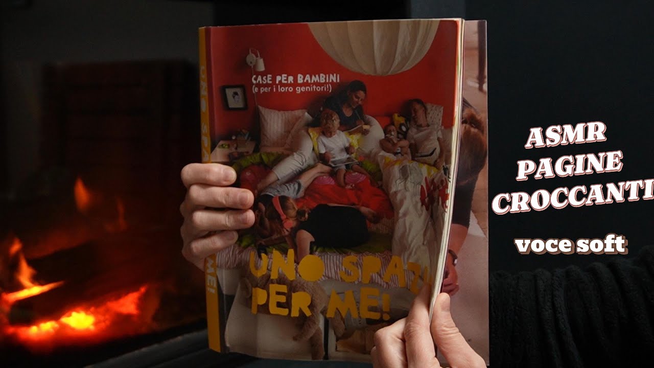 ASMR Sfoglio Pagine Croccanti + Voce Soft | Libretto IKEA