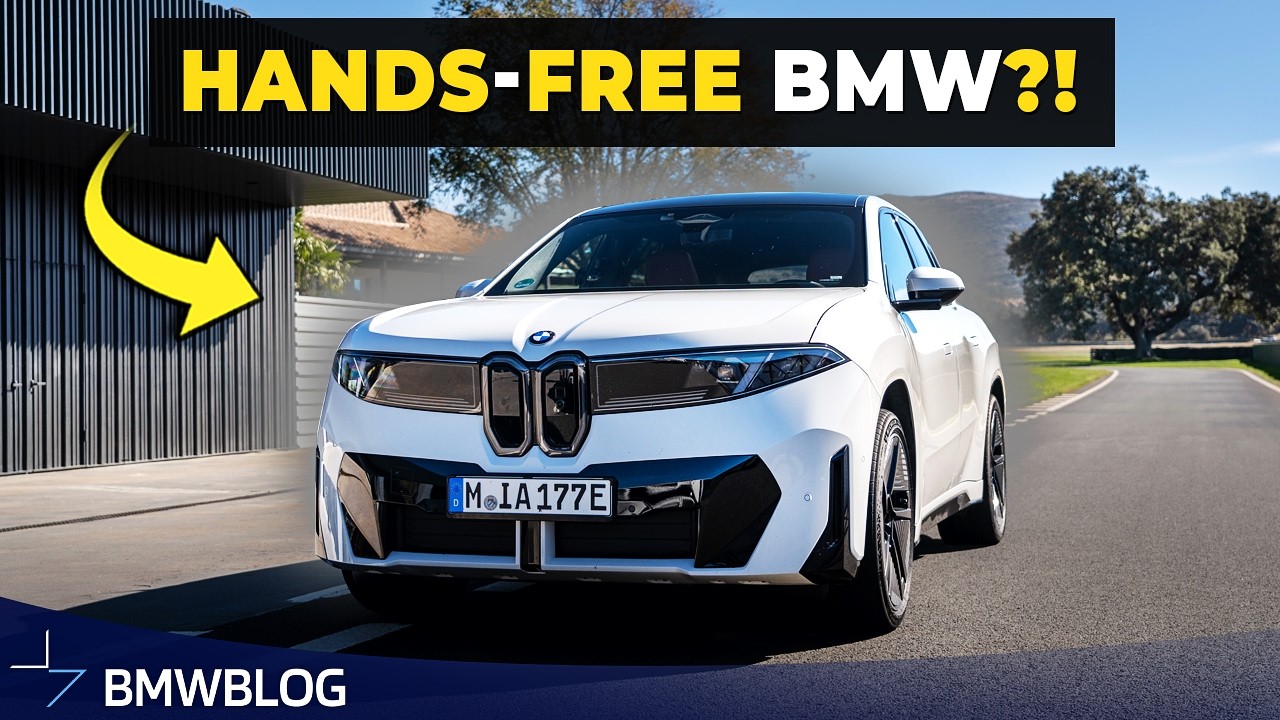 BMW iX3 Neue Klasse: Highway and City Assistant Full Demo Explained