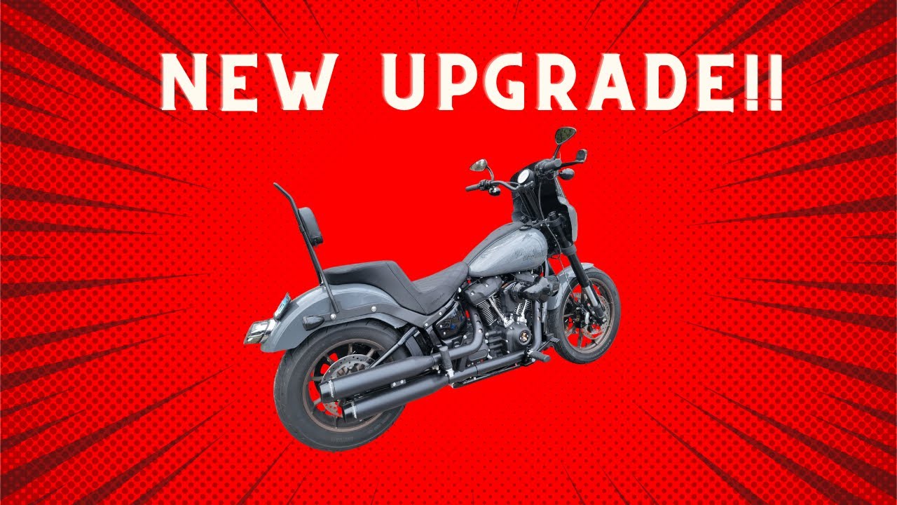 New Bung King risers installed on my 2022 Harley Davidson Low Rider S and new helmet unboxing!
