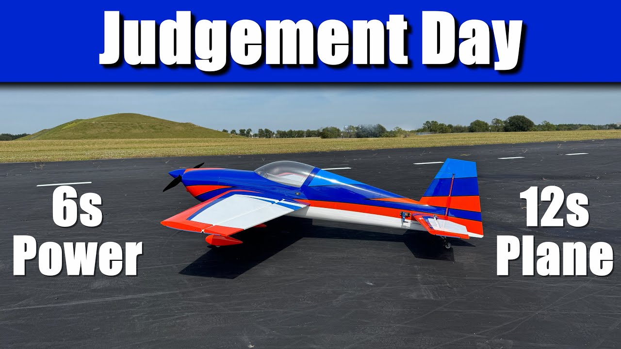 Can a 6s Power System Fly a 12s Plane? EF Slick 70