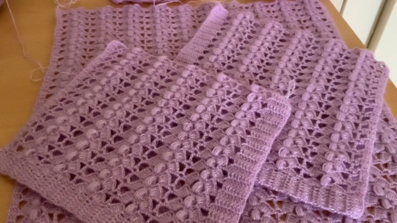 Yılbaşı Çiçeği Yelek Örneği Yapılışı 💐