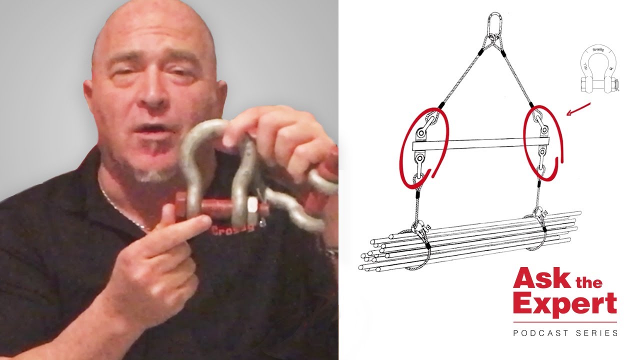 Shackles: The difference between screw pin, bolt-nut, and cotter pin