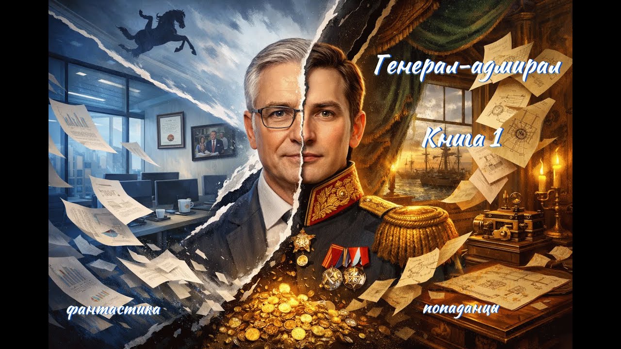 аудиокнига Роман Злотников Генерал адмирал Книга 1 Часть 1