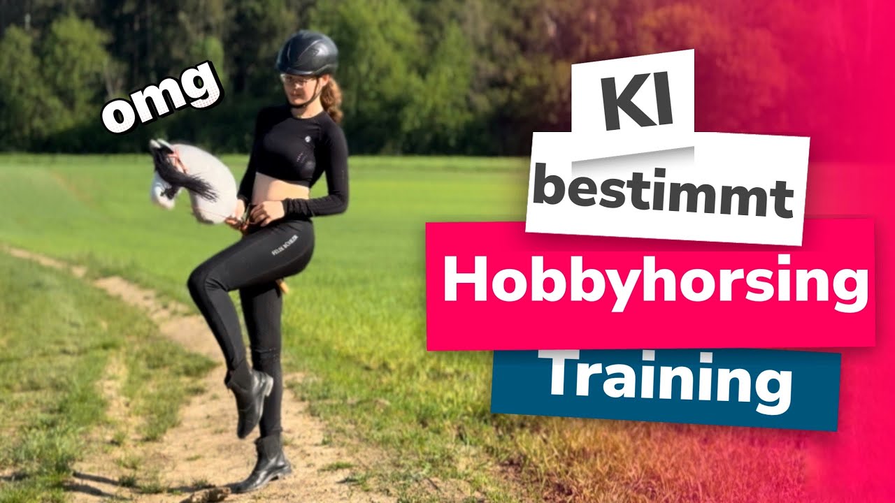 KÜNSTLICHE INTELLIGENZ bestimmt mein HOBBYHORSING-TRAINING 🤯 | _hobbyhorsing_de