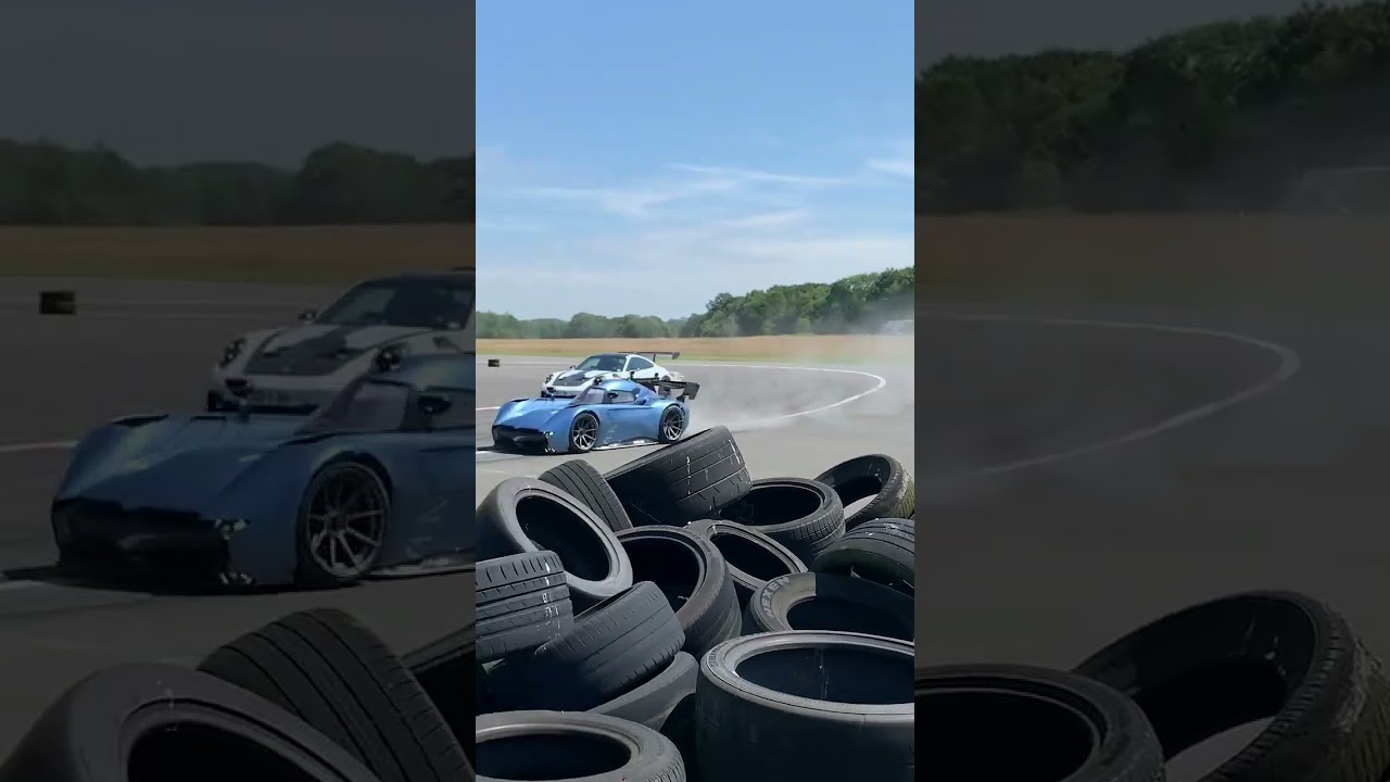 DOWNFORCE GRIP TEST - PORSCHE GT3 RS Vs McMurtry