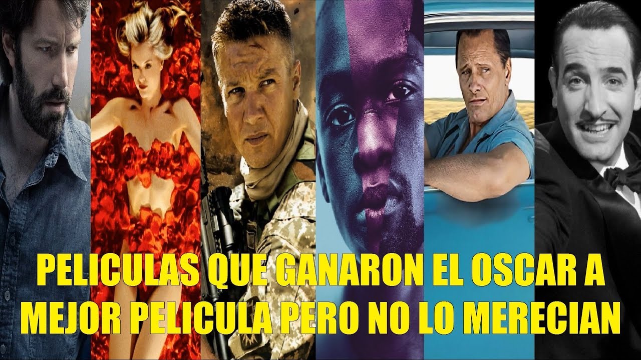 PELÍCULAS QUE GANARON EL OSCAR A MEJOR PELÍCULA PERO NO LO MERECÍAN  LAS MAS POLÉMICAS