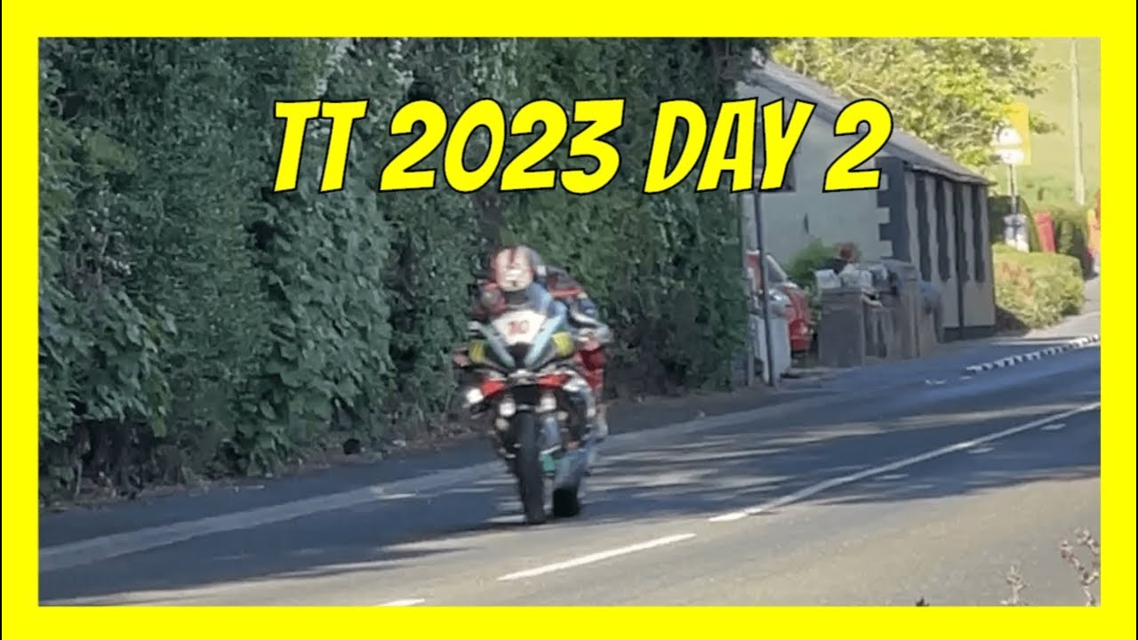 Isle of Man TT races Quallifying 2