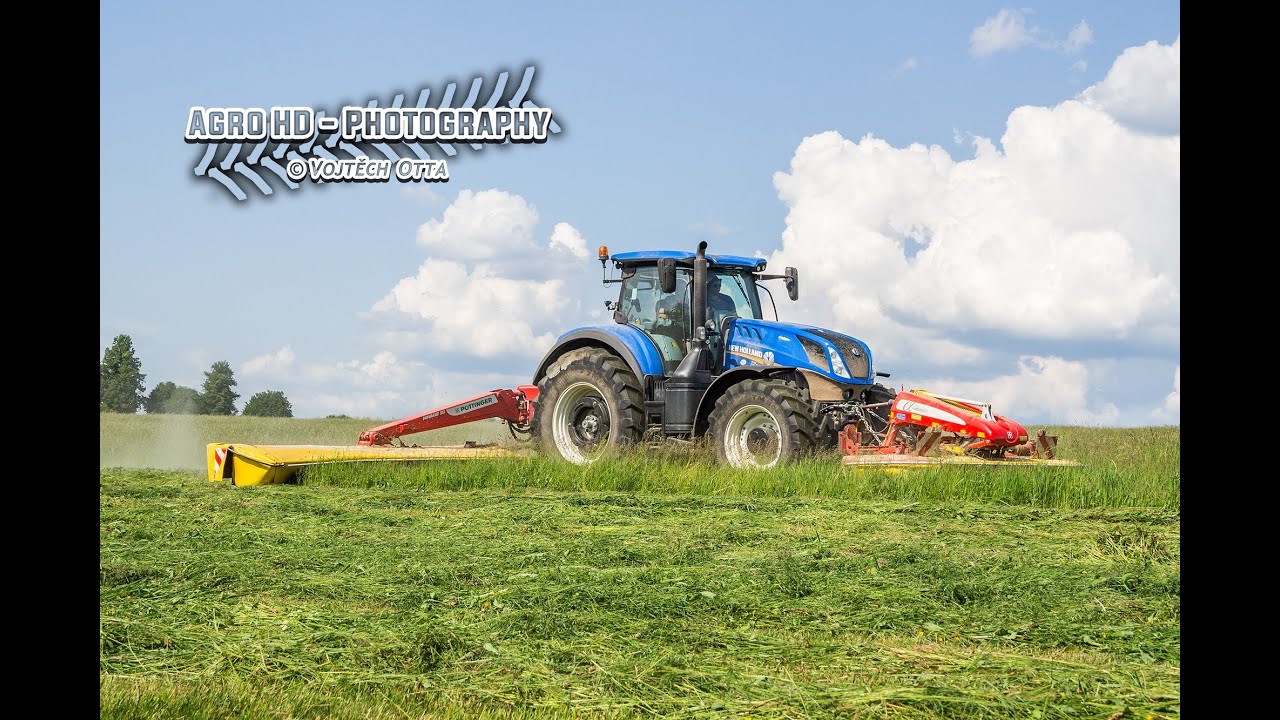 New Holland T7.315 HD AutoCommand + P&ouml;ttinger NovaCat S12 / NovaCat 301