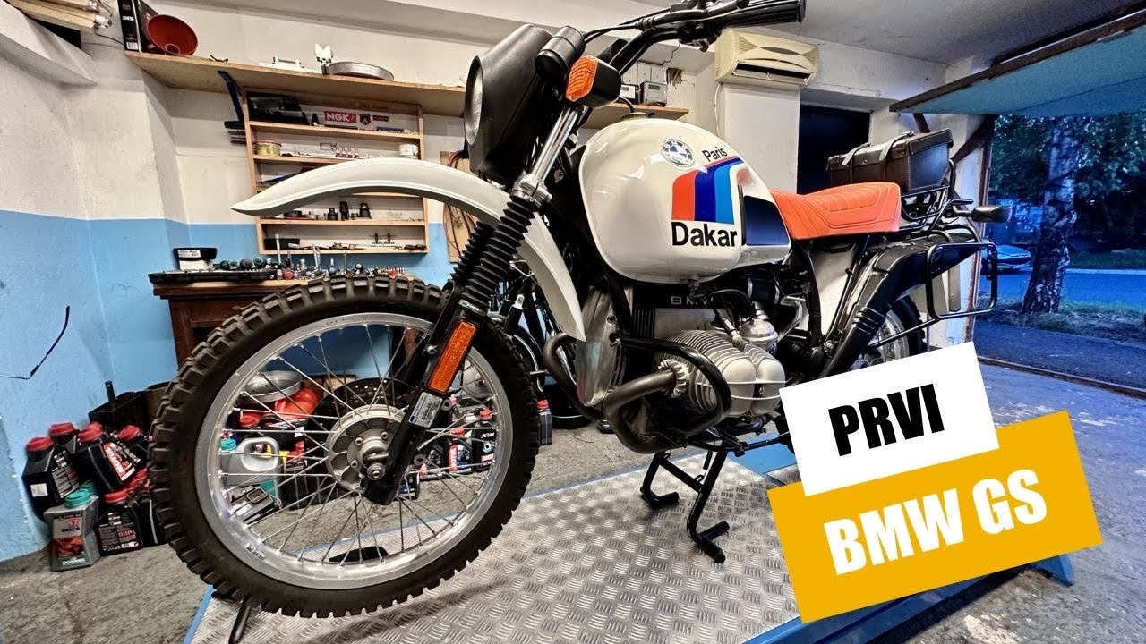 BMW GS prve generacije R80 G/S - Mudrolije na motorima