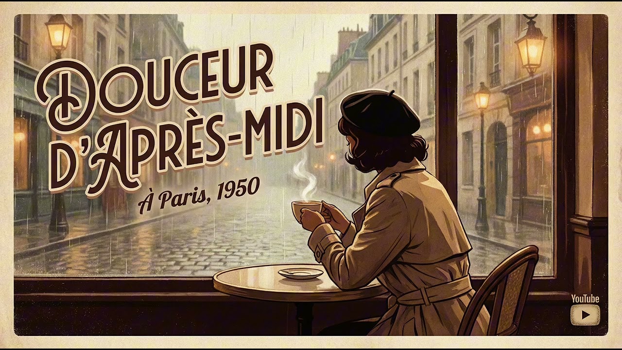 Douceur d’Après-Midi (Album) — Chanson Française Vintage Relaxante | Jazz & Café