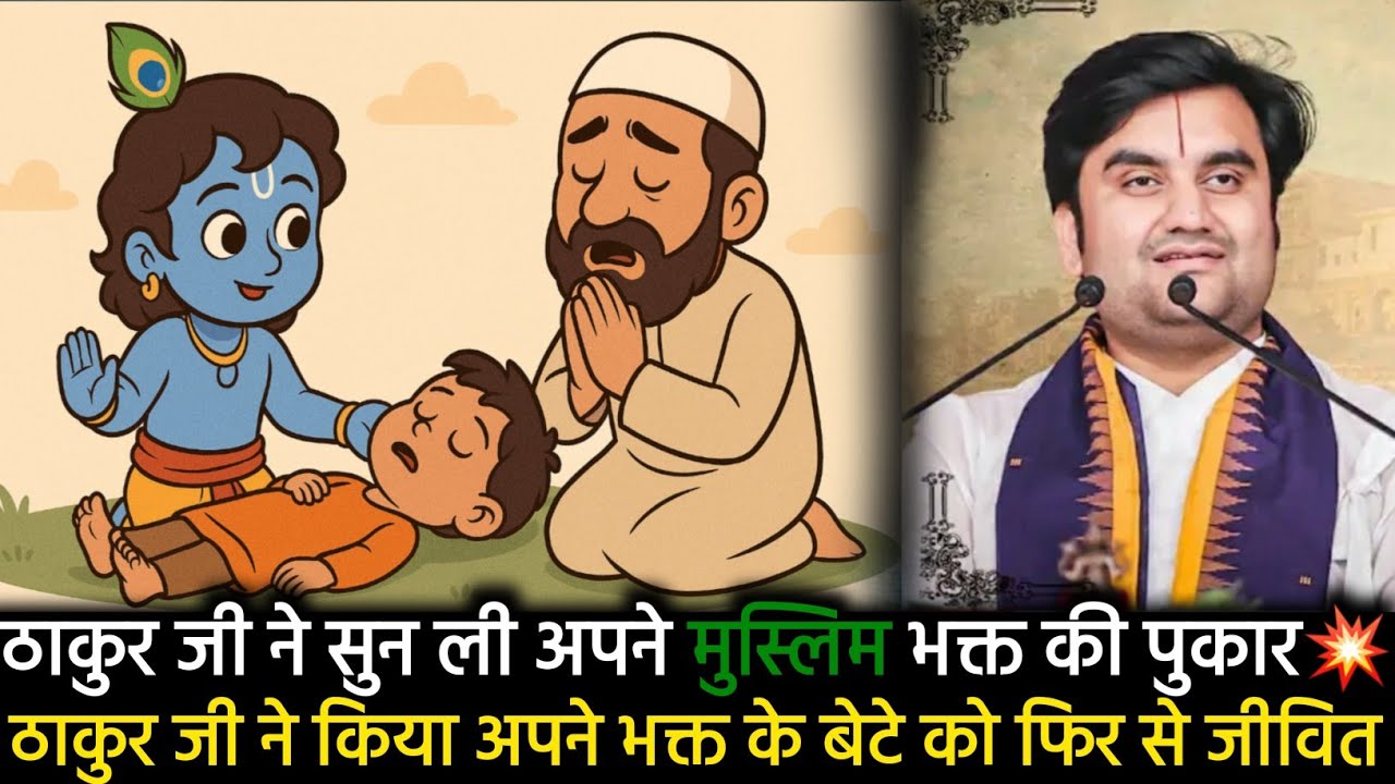 मदन मोहन लाल जी के परम भक्त काले खान जी की कहाणी | भक्तचरित्र | #indreshji #radhakrishna #katha 