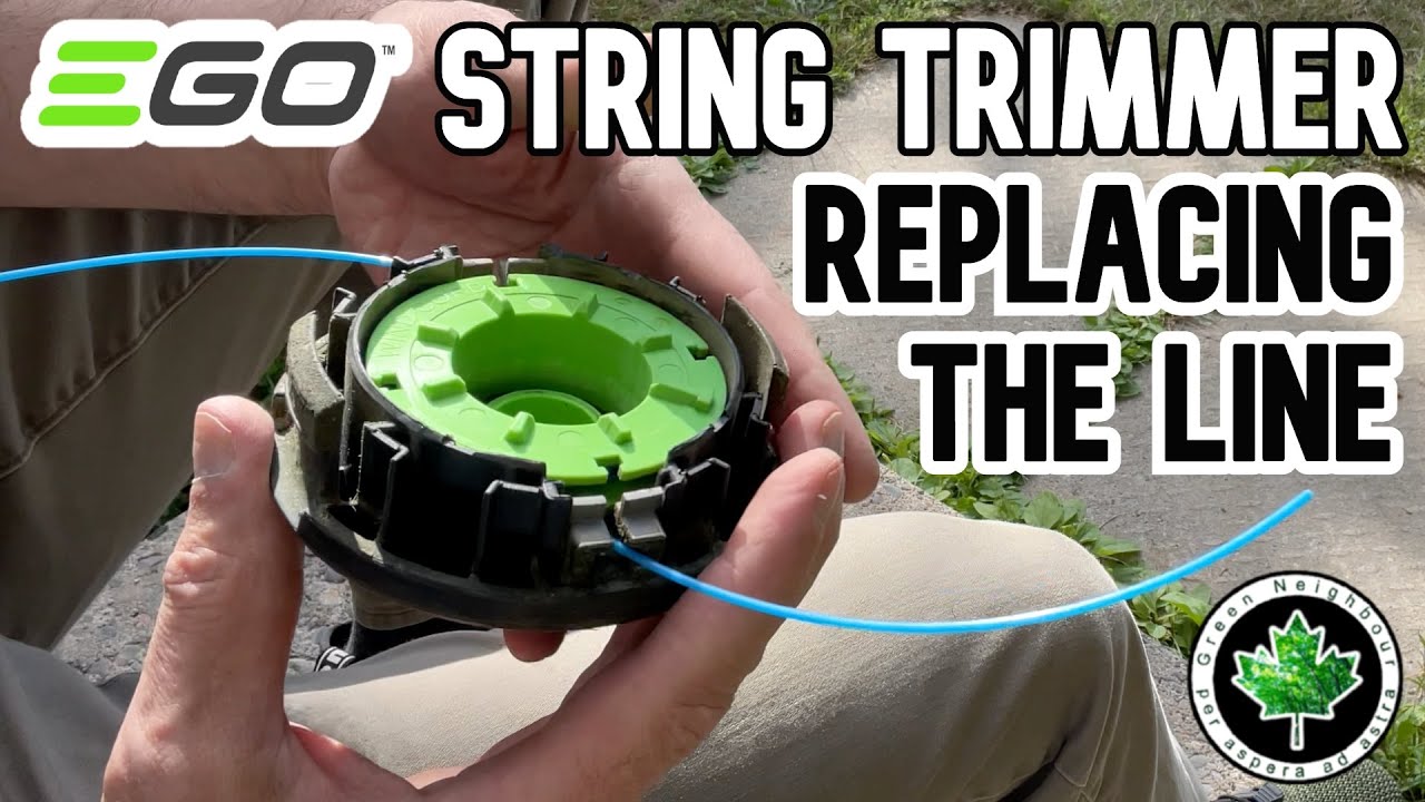 How to Change the Cutting String in an EGO Electric Trimmer