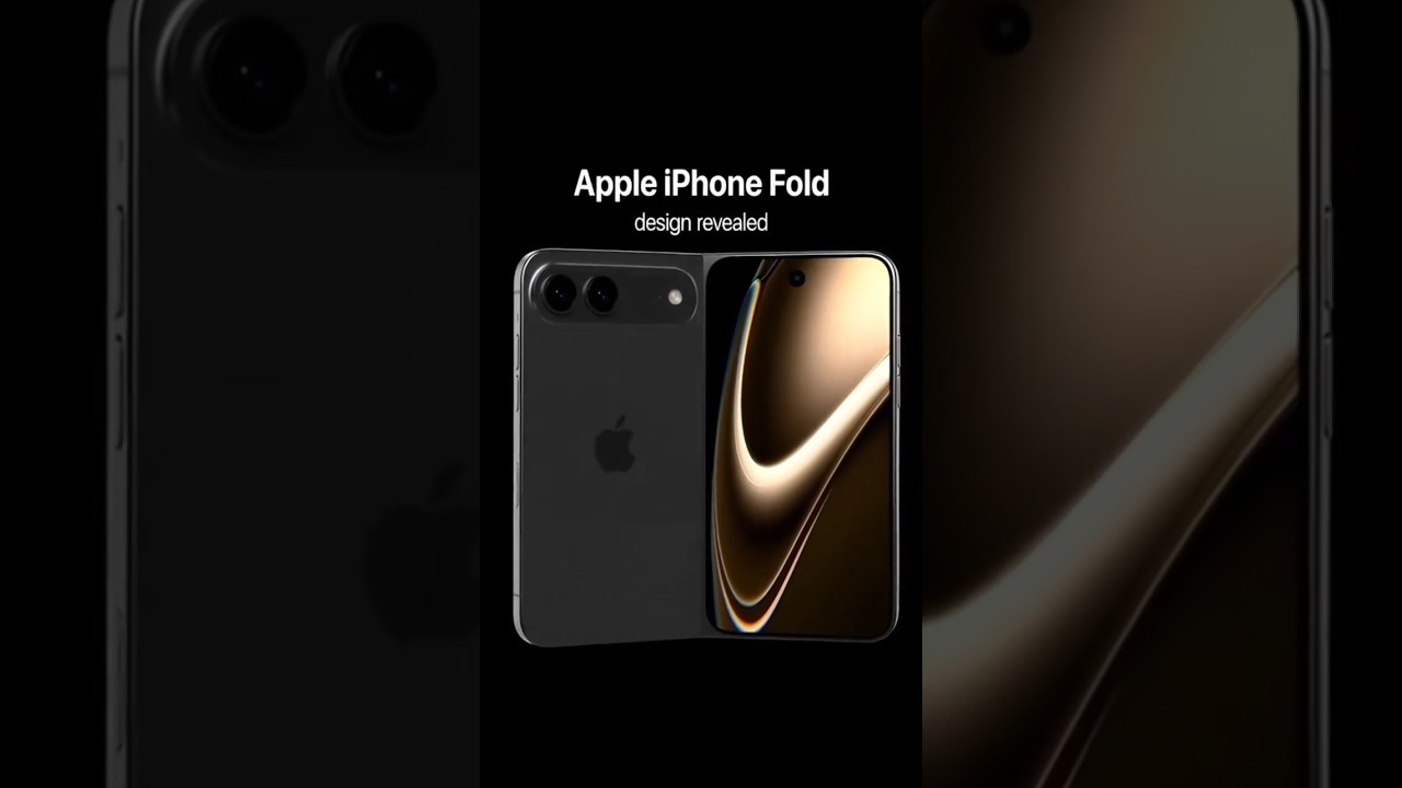 Apple iPhone Fold Design & Camera Leaks || Launched New || #iphonefold #iphonenews #leak #techleaks