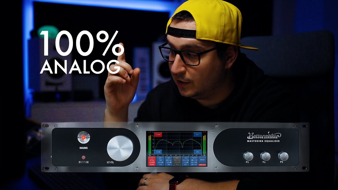 Analog Mastering! Bettermaker Mastering Equalizer Demo ( No Talking )