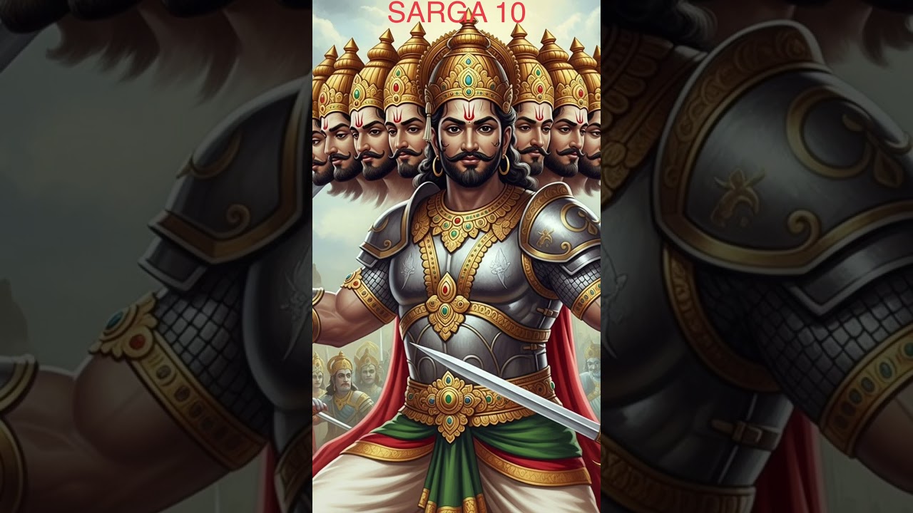 SUNDARA KANDAM SARGA 10 Shlokas (1 - 30)