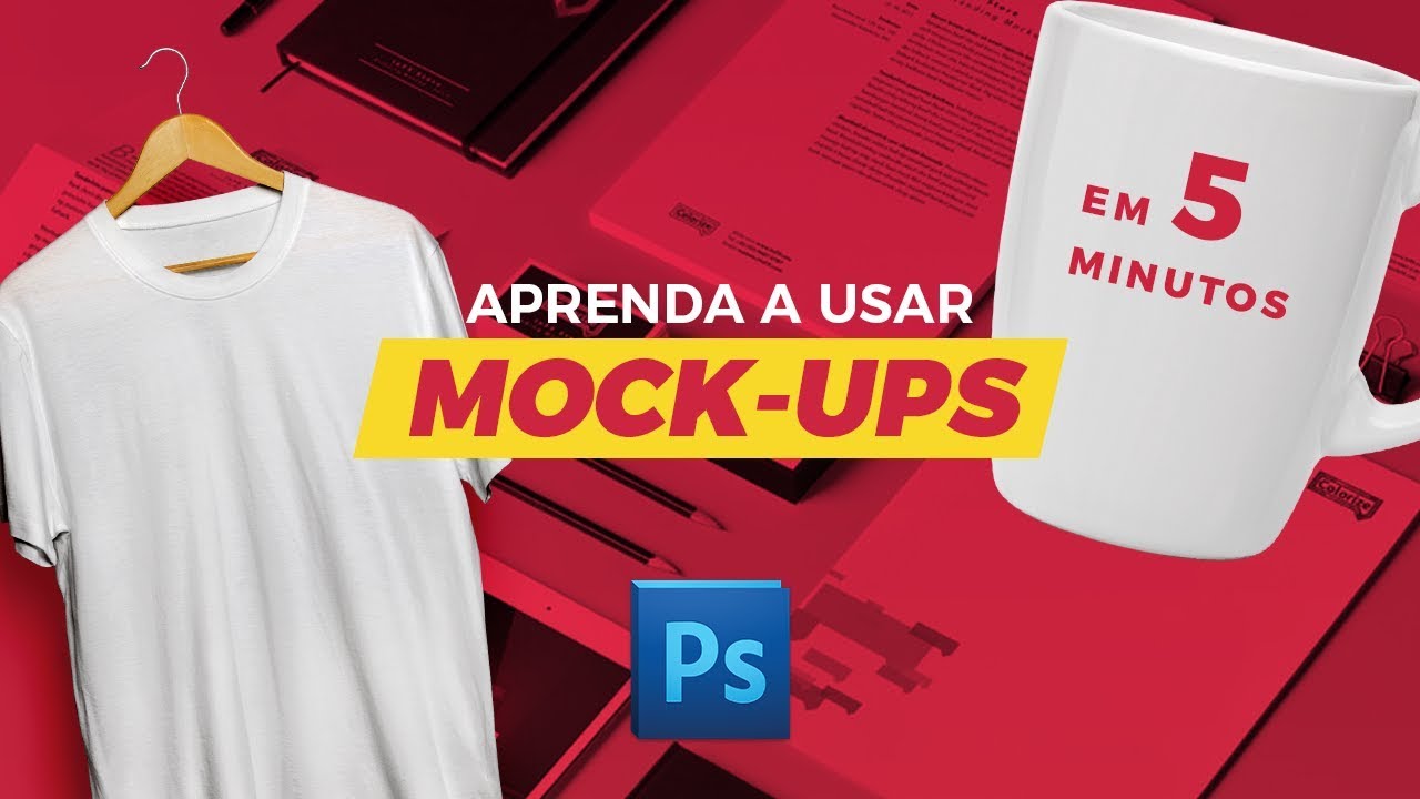 Aprenda a usar Mock-ups em 5 minutos! Photoshop