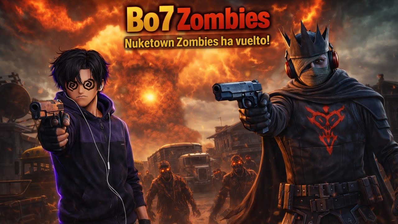 ¡NUKETOWN ZOMBIES HA VUELTO! 😱 Probamos el NUEVO mapa de BO7 Zombies con Benjan