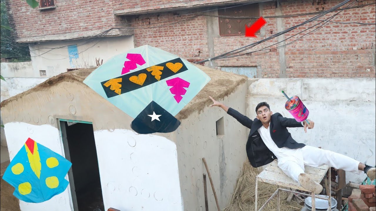 Kite Vs Gudda Cutting Challenge With Night Gala Catch Abubakar