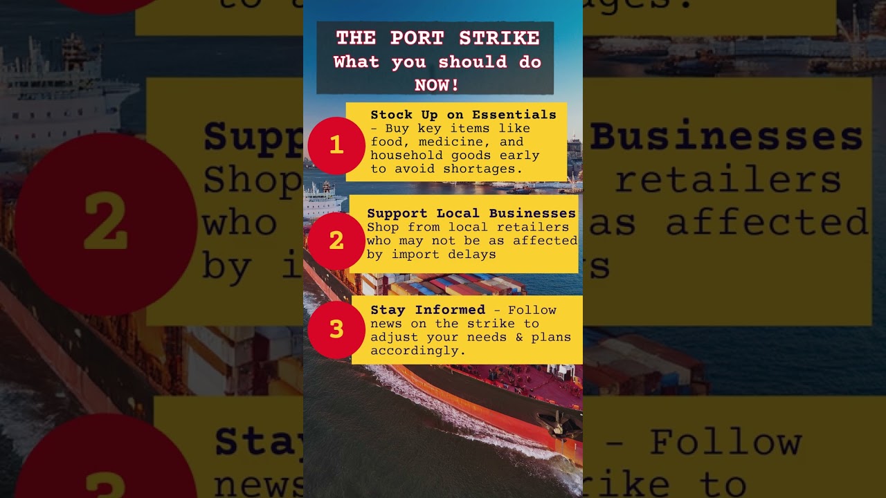 Port Strike: Be Prepared!