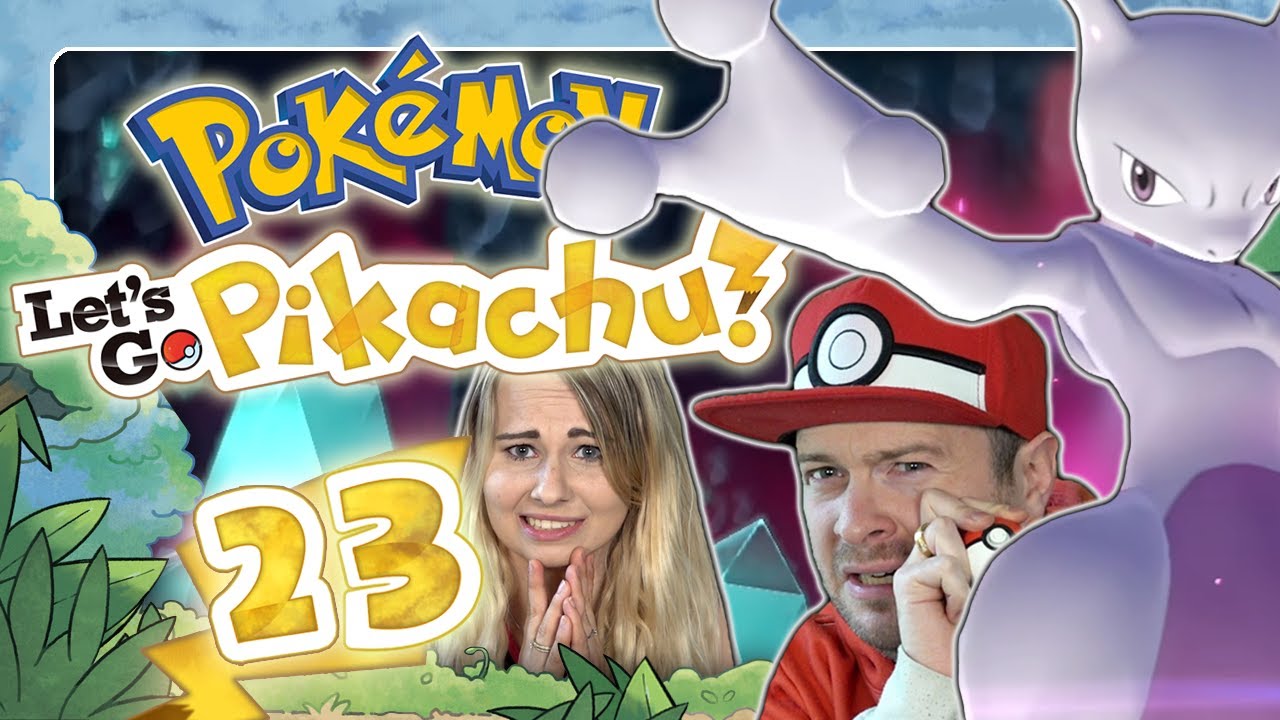 🔴 POKÉMON LET'S GO PIKACHU 🌏 #23: Das mächtige Mewtu in der Azuriahöhle [ENDE]