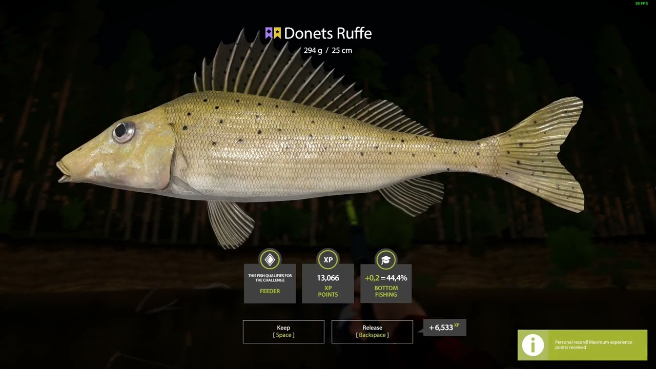 Trophy Donets Ruffe 294g | Winding Rivulet