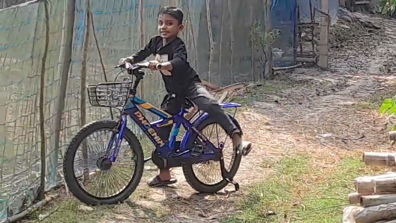 বাইসাইকেল, আমার ছোট ছেলের সাইকেল চালানোর প্রথম দিন