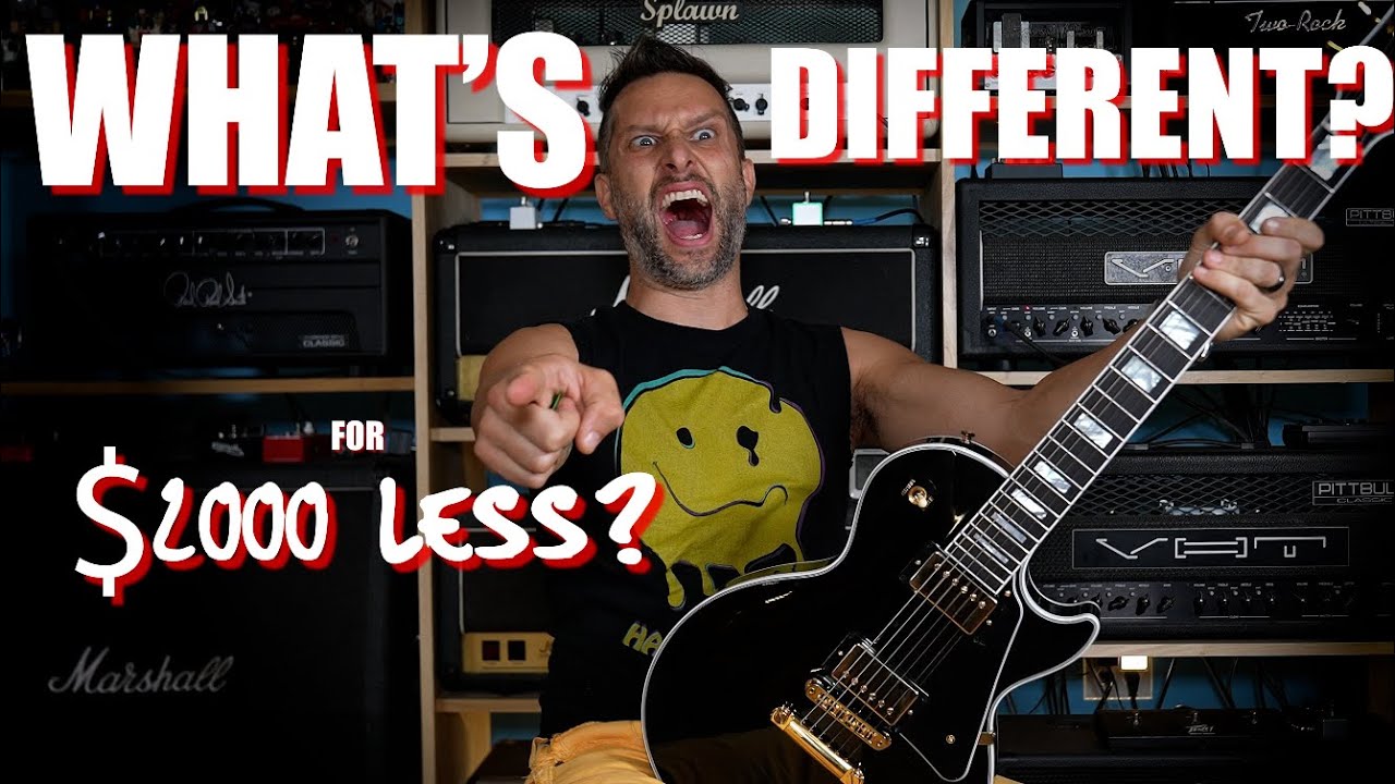 Почему новая Gibson Les Paul Custom 70-х годов намного дешевле?