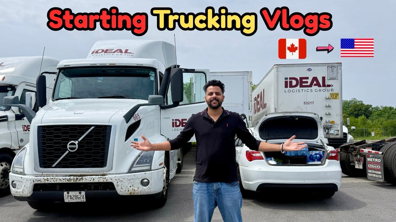 New Truck, New Company, New Life 🇨🇦🚛🇺🇸 Starting Truck Vlogs 