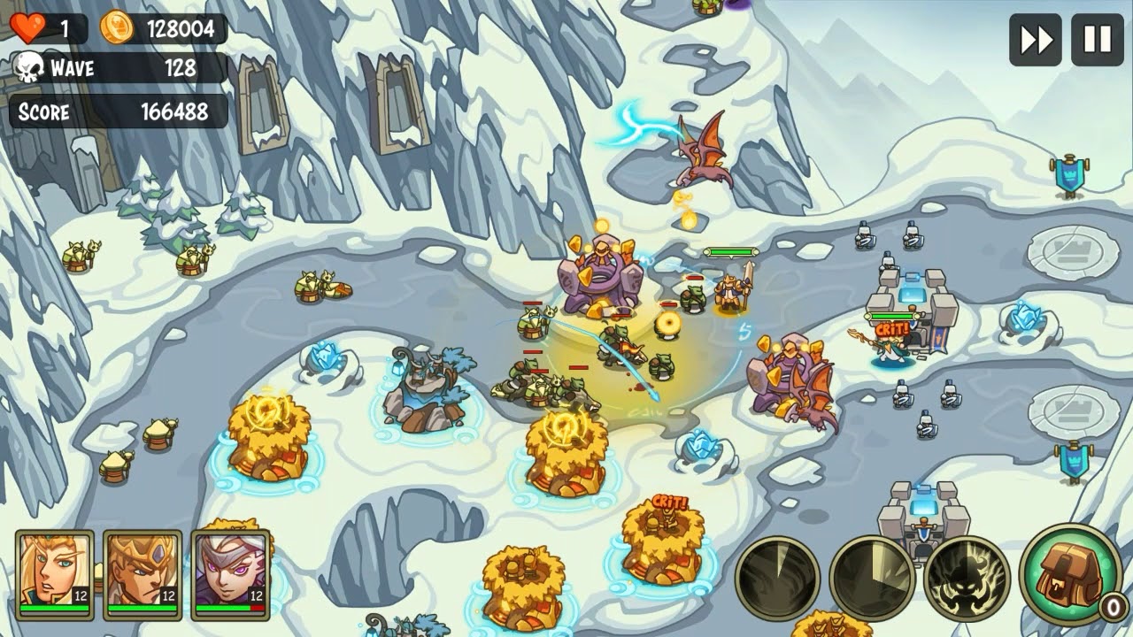 Empire Warriors TD Tournament Wave 133 😲😲😲... Jave + Elowyn & Aarendel