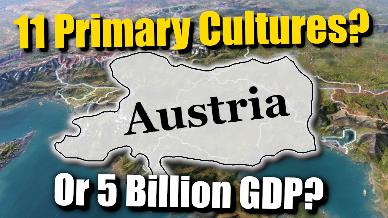 The Austrian Challenge - 5B GDP or 11 Cultures? - Victoria 3 - (LIVE)
