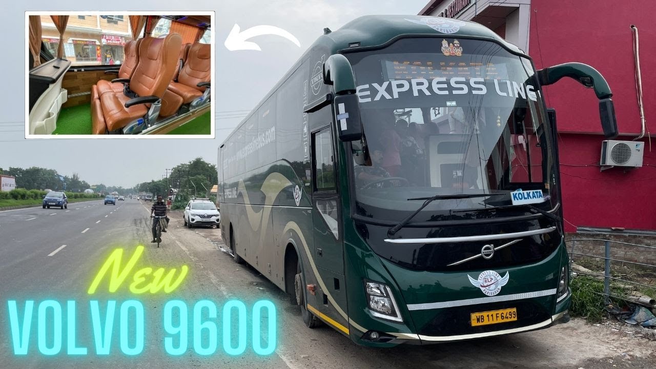 DIGHA to KOLKATA VOLVO 9600 | West Bengal's MOST PREMIUM Bus | Expressline Paribahan