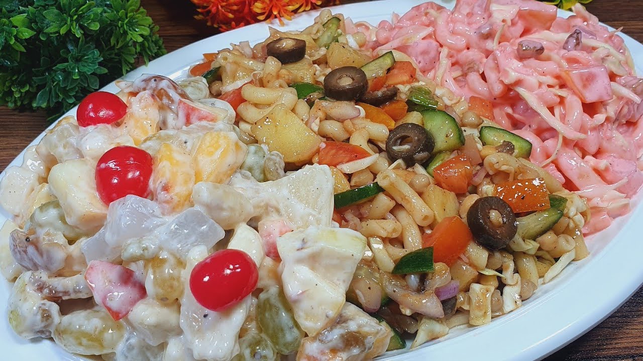 Russian salad recipe | Ration Salad recipe | Salad Bar Recipes (Restaurant Style) | 3 Salad Recipes