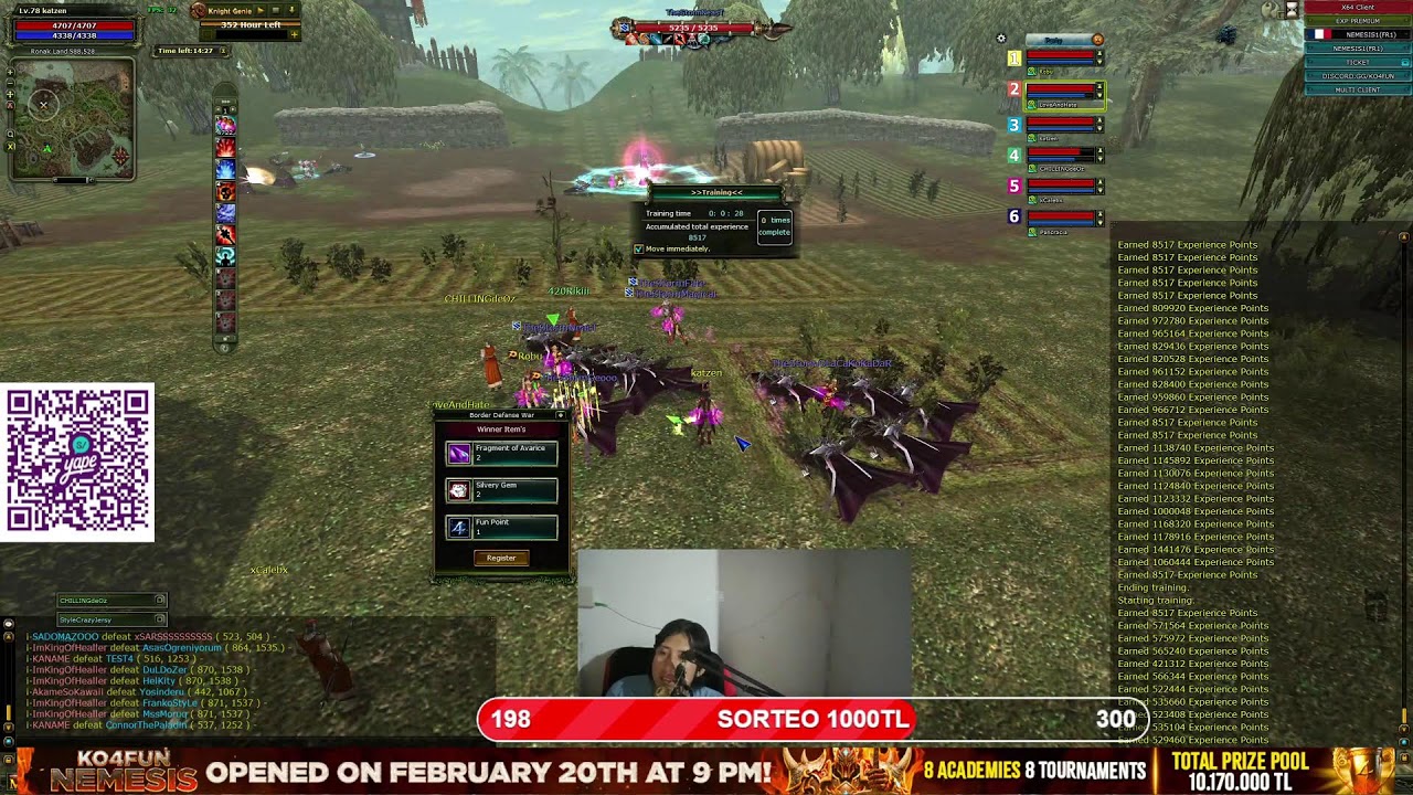 #KO4FUN  Server Nemesis Server Oficial #knightonline