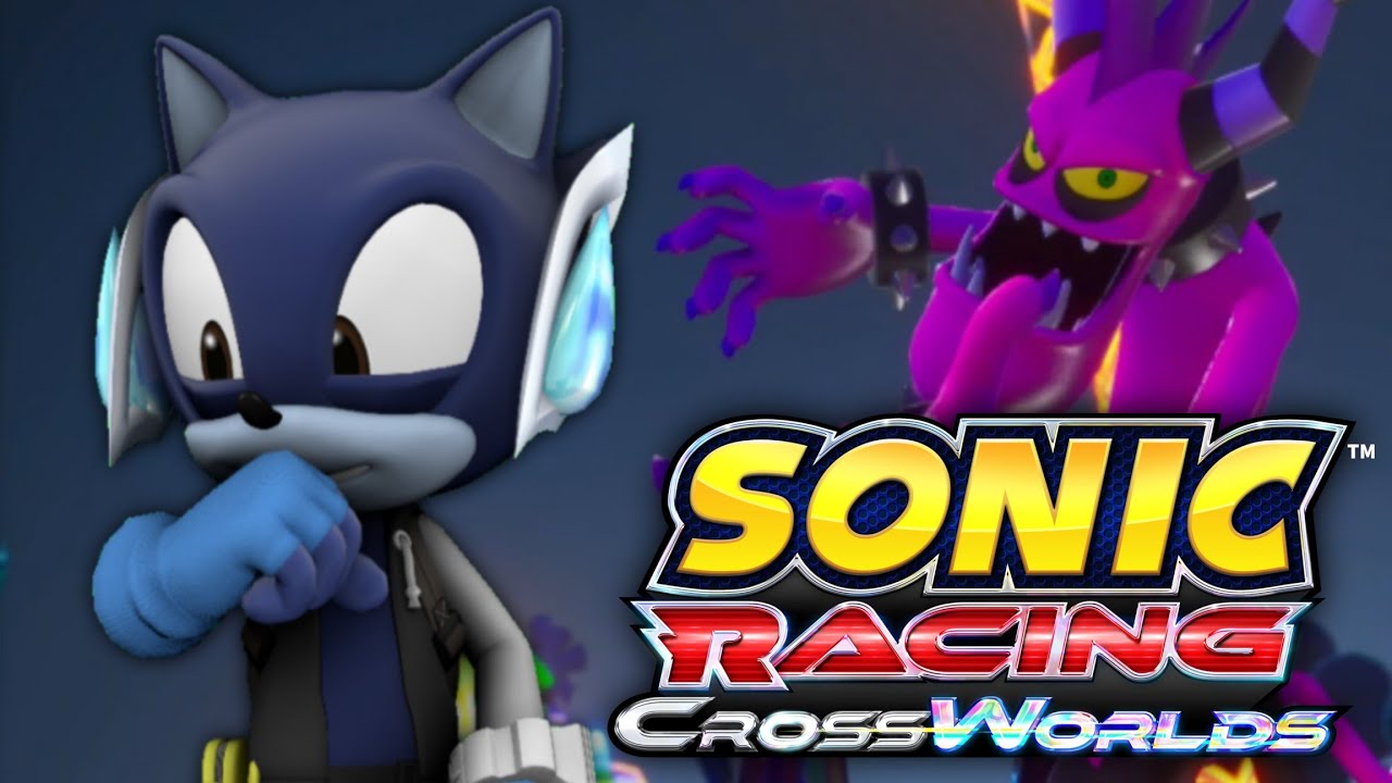 ZAZZ SUCKS AT RACING LOL! | Sonic Racing: CrossWorlds (Boom Boo Grand Prix) 