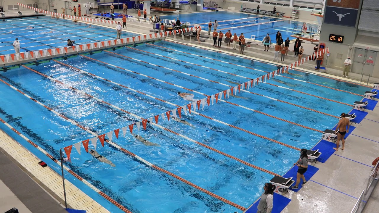 Texas vs Texas A&M - Women's 100 Fly (Emma Sticklen, 53.59)