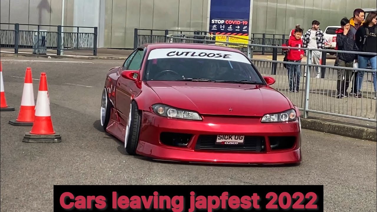 *LOUD* JAPANESE cars leave japfest  2022