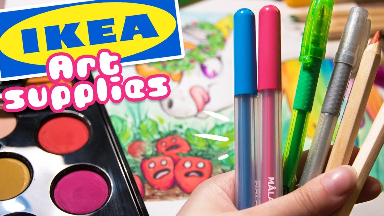 БУДУТ ЛИ ОНИ РАБОТАТЬ? Тестирование художественных принадлежностей IKEA Måla