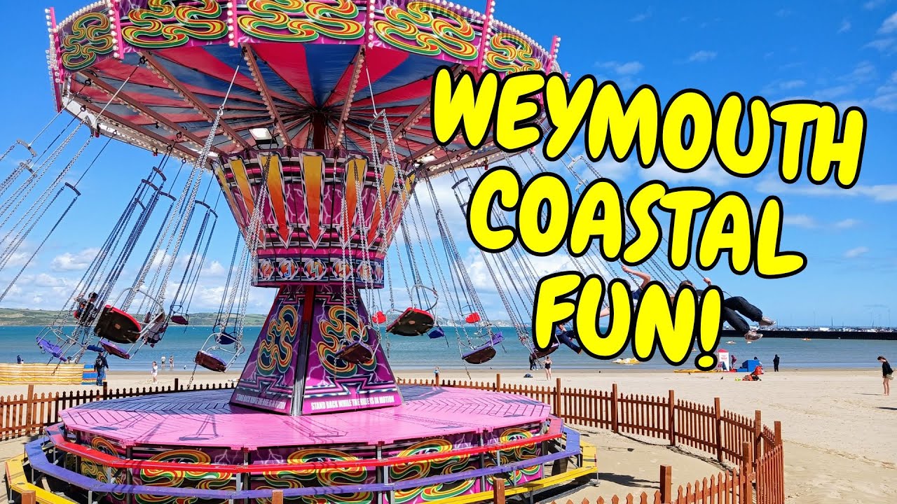 Weymouth Beach: Family Fun Vlog ⛱️ 🎠 | Pedalo Rides, Funfair, & Chesil Beach!