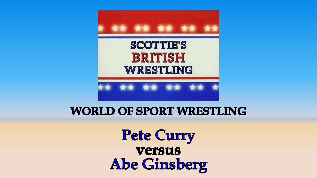 Pete Curry vs Abe Ginsberg (WORLD OF SPORT BRITISH WRESTLING)