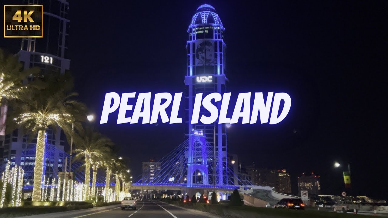 Qatar, Pearl Island - Incredible Night Drive