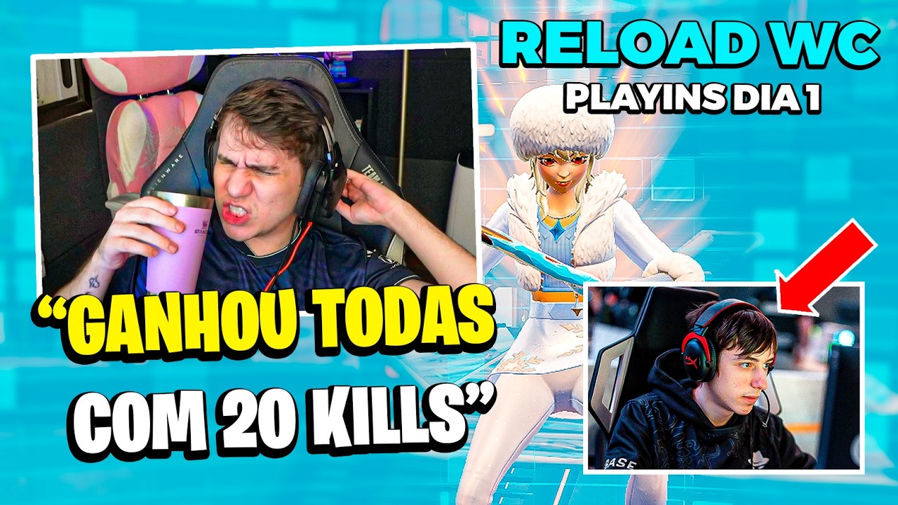 TOP 1 COM 5 VITÓRIAS?!🏆 Melhores Momentos EWC Playins