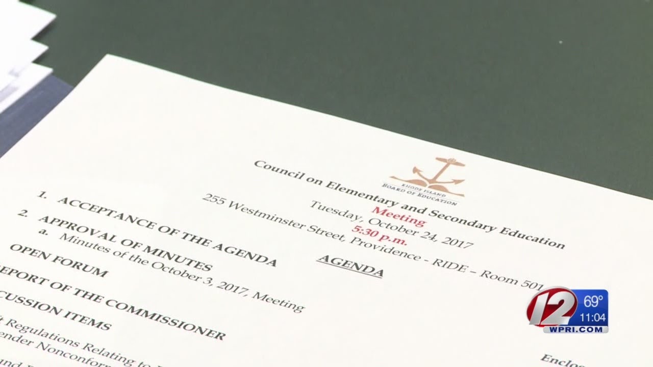Department of Education meets to discuss transgender policies in schools