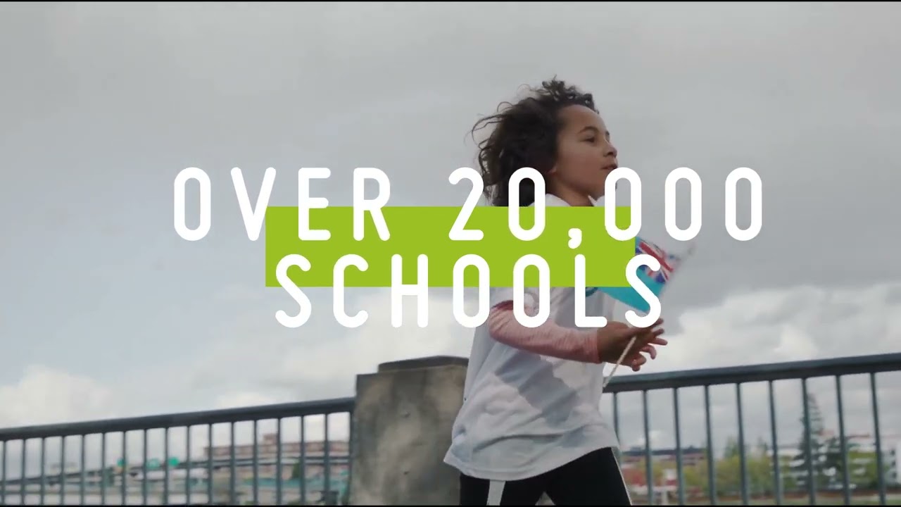 5 million children now taking part in The Daily Mile world wide