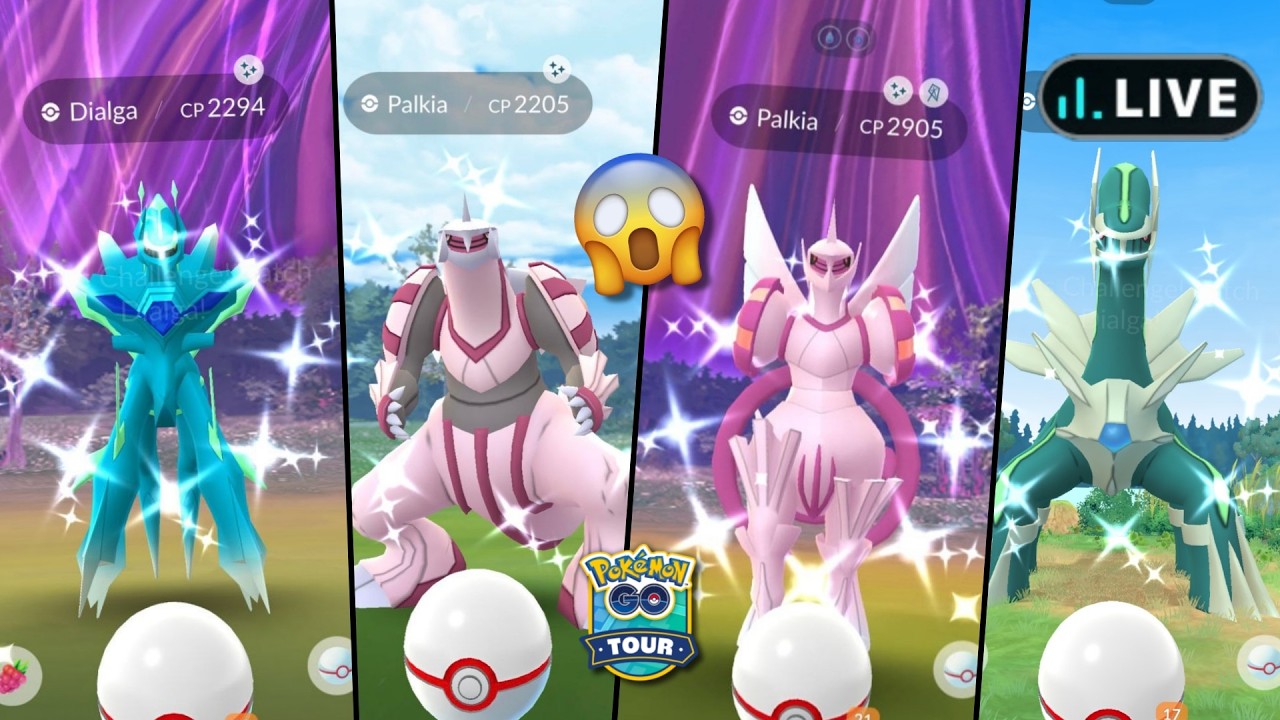 Road to Kalos Tour Event Day-4 Live | BG Shiny Origin Dialga & Palkia Hunt Pokemon Go 2026