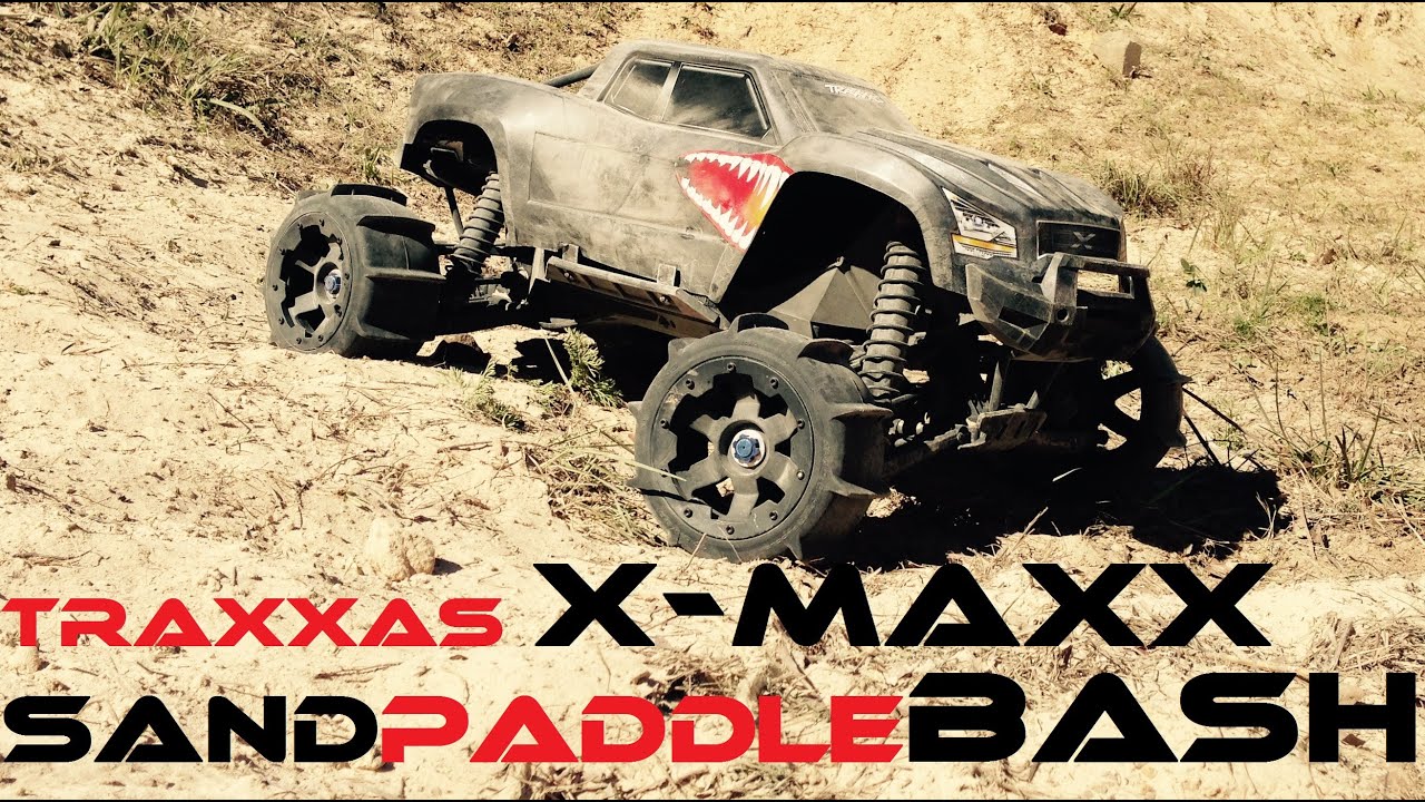 Traxxas X-MAXX - Sand Paddle BASH