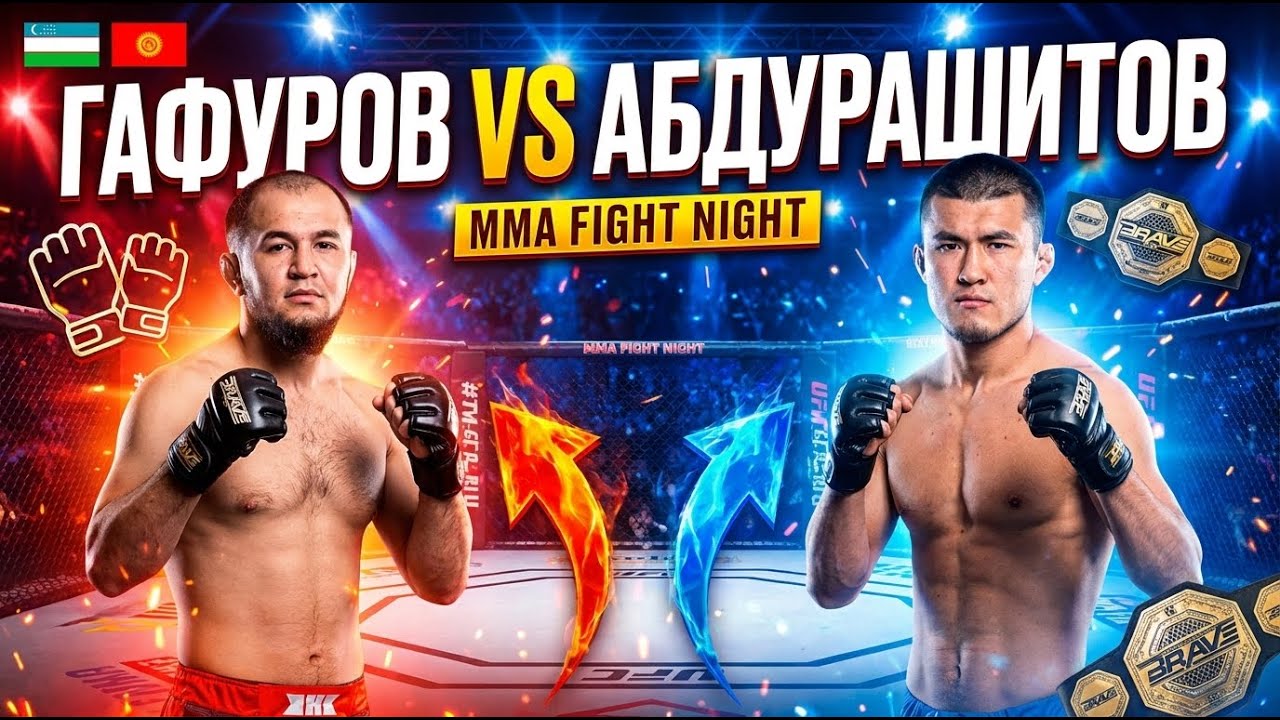НИЗАМБЕК АБДРАШИТОВ VS АБДУРАХМОН ГОФУРОВ / NIZAMBEK ABDRASHITOV VS ABDURAKHMON GOFUROV BRAVE CF103