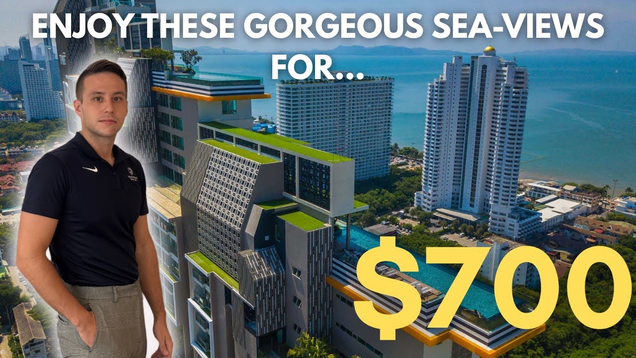 Only $700 to Live in Jomtien's Best Luxury Condo with STUNNING Sea-Views
