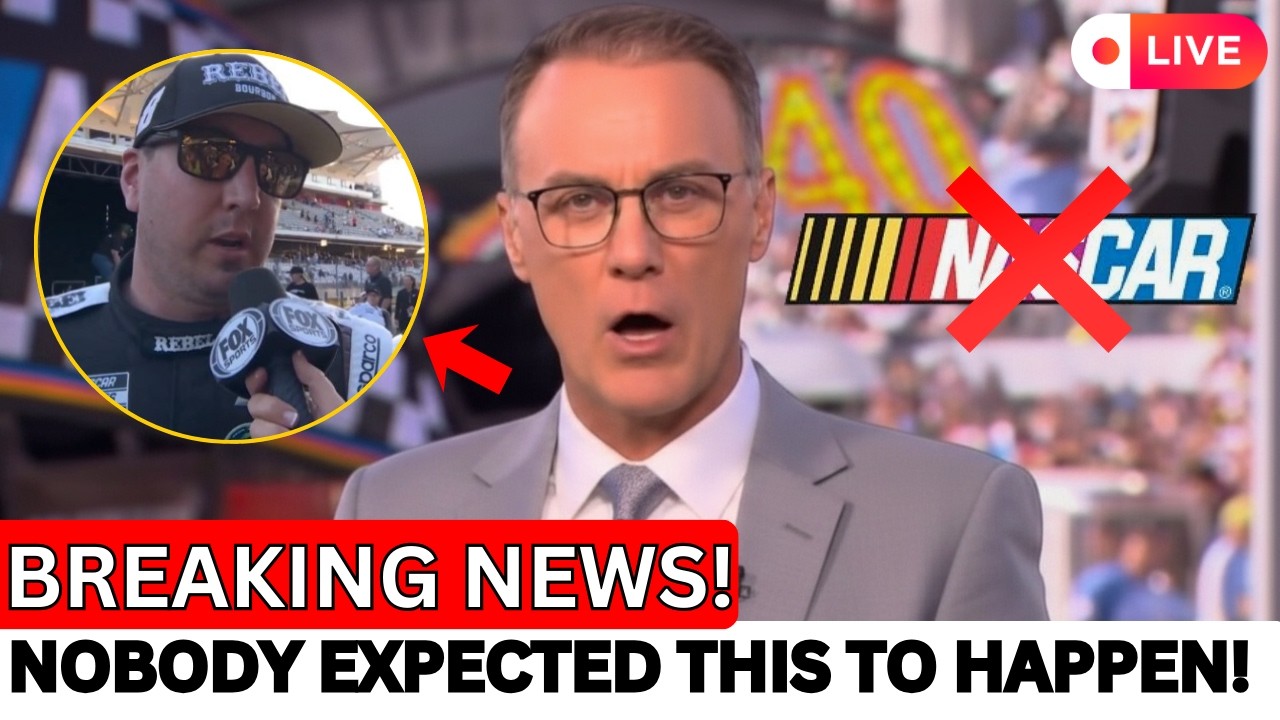 🚨 OMG! URGENT! KYLE BUSCH JUST CONFIRMED UNEXPECTED LOCKOUT FROM NASCAR! FANS ARE HEARTBROKEN!